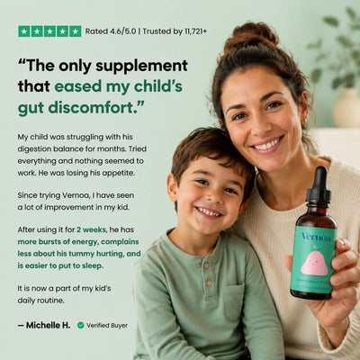 Vernoa - Gut Support Supplement Drops
