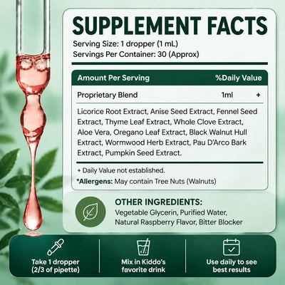 Vernoa - Gut Support Supplement Drops
